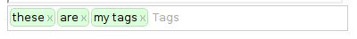 Tags Input