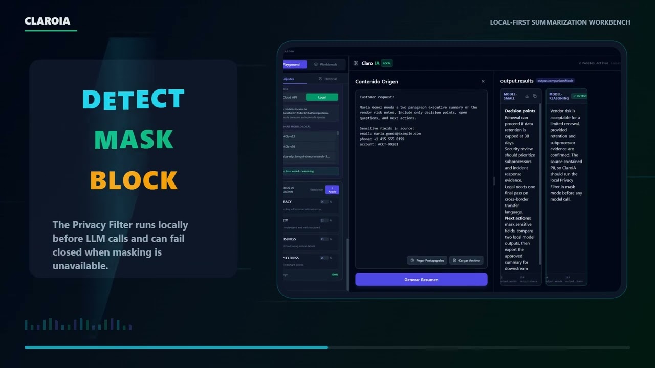 ClaroIA demo video