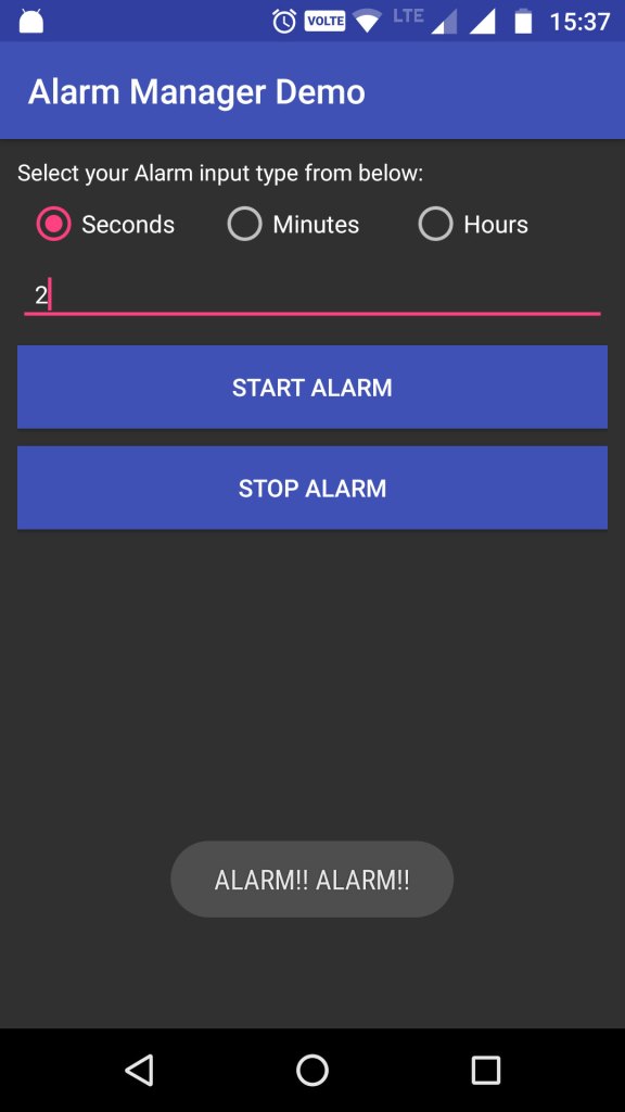 Alarm Triggered