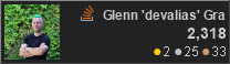 profile for Glenn 'devalias' at Stack Overflow, Q&A for professional and enthusiast programmers