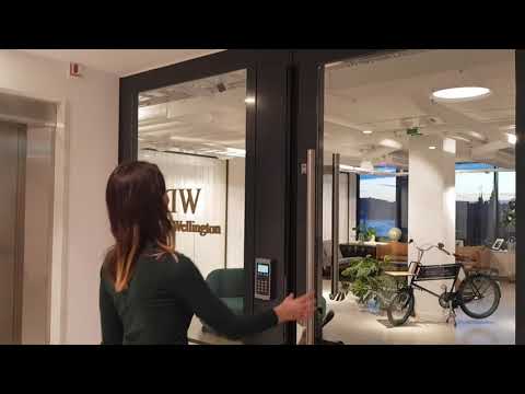 Here is a demo of concierge service in action at Daniel Wellington office