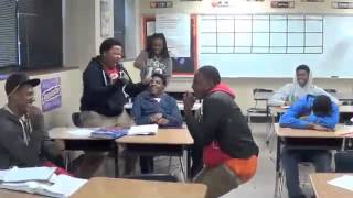 How niggas act at school