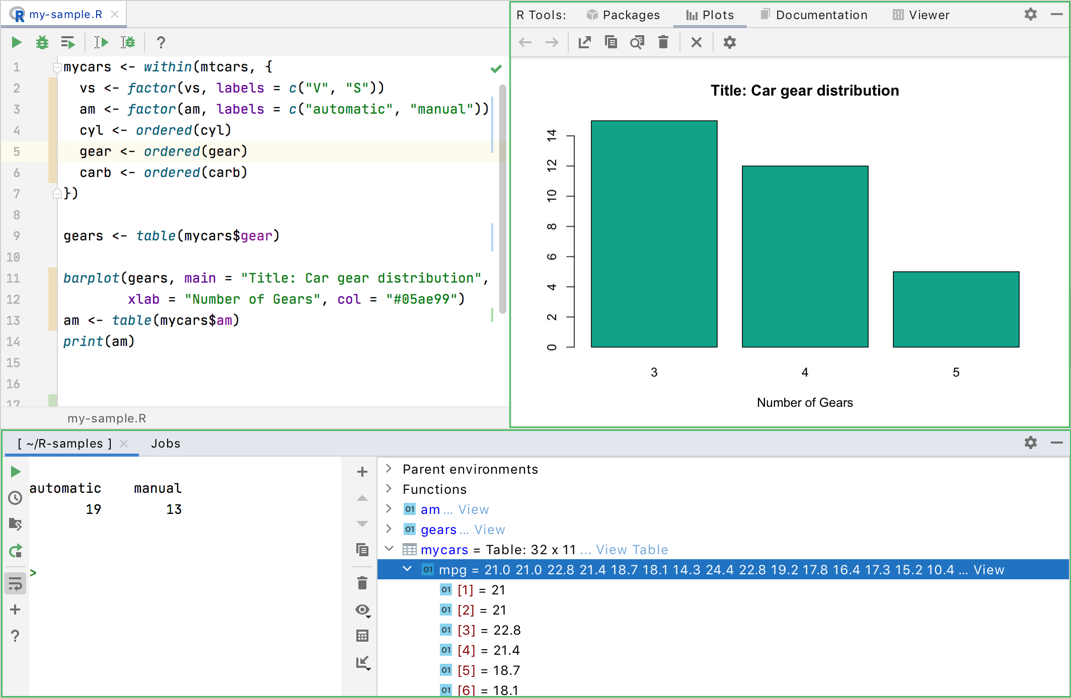 Exemplo de PyCharm