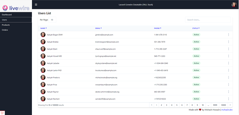 GitHub - mohasin-dev/laravel-livewire-datatable · GitHub