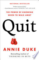 Book cover of Quit