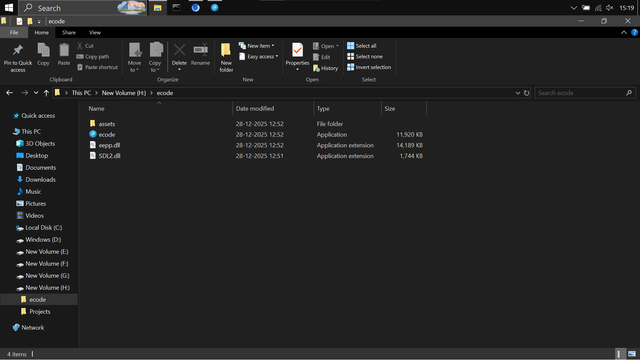 Ecode File Explorer