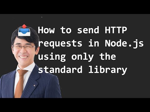 📤 How to send HTTP requests in Node.js using only the standard library ...