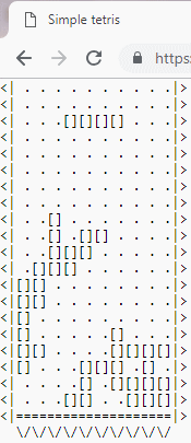 Ascii Runner browser