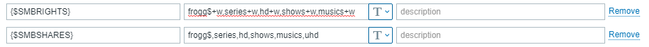 Zabbix SMB configuration sample