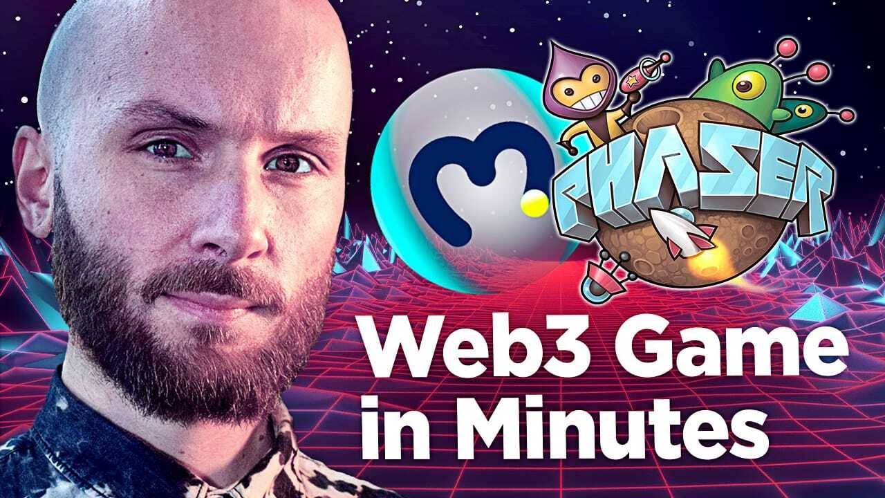 Build a Web3 game in minutes (Moralis x Phaser)