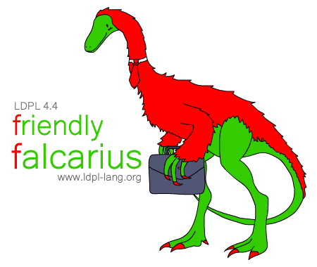 LDPL 4.4 'Friendly Falcarius'