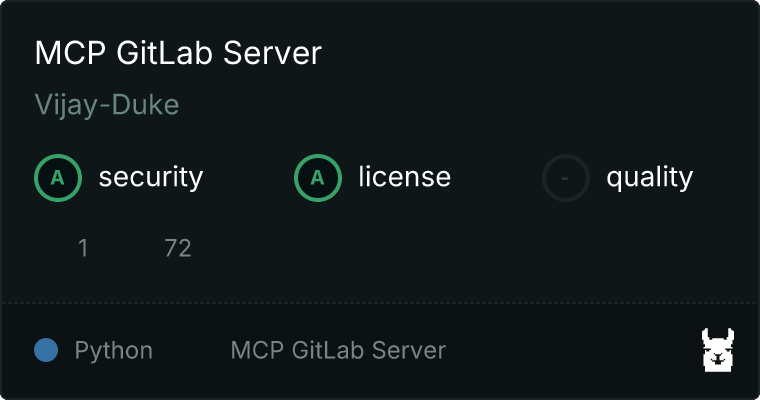 GitLab Server MCP server