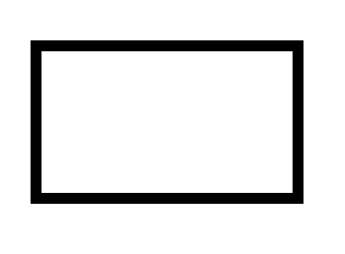 How can I draw a rectangular outline (not filled) with PyGame?