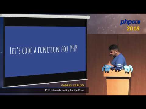 Gabriel Caruso: Contributing to PHP's Core – phpCE 2018