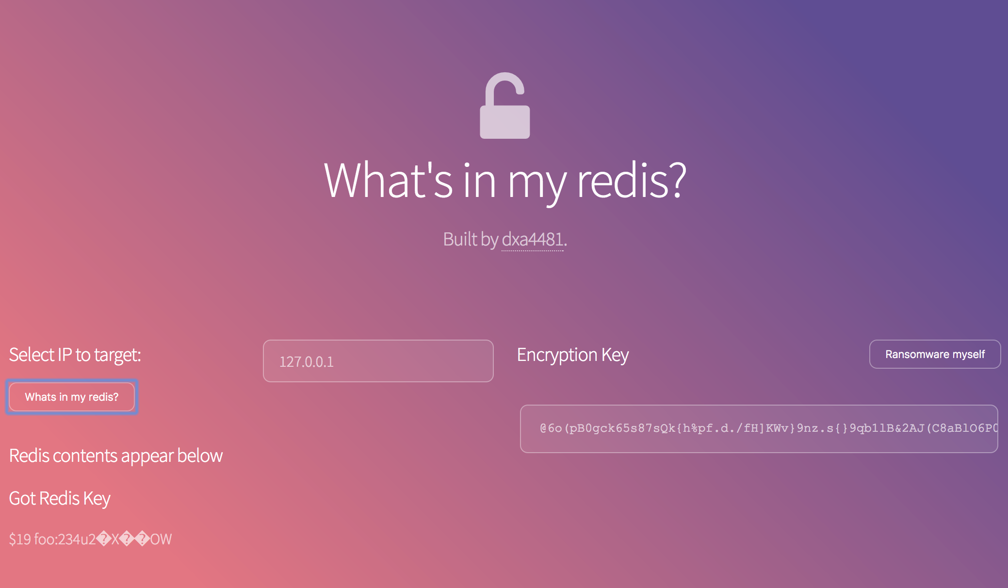 whatsinmyredis