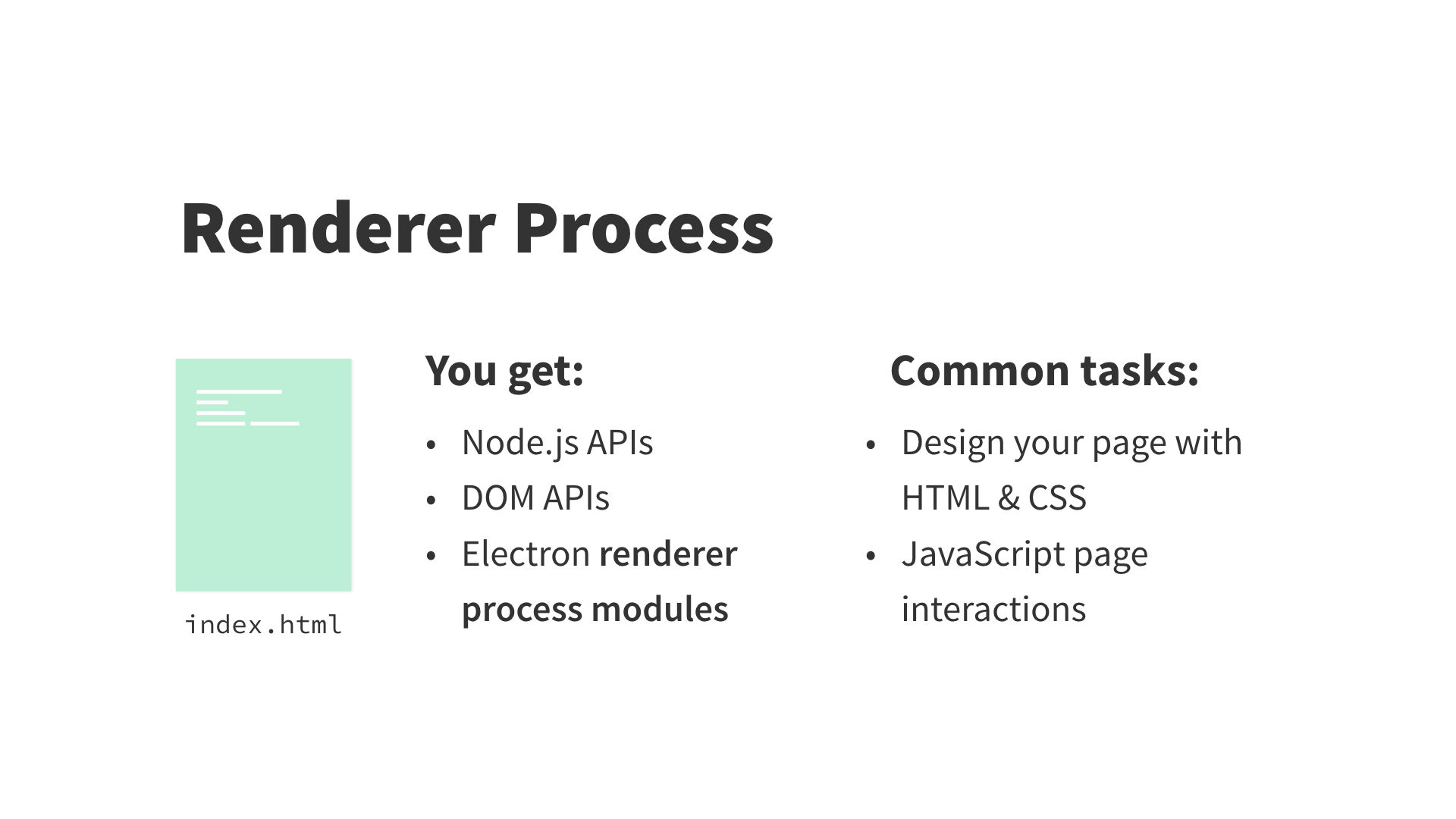 renderer process diagram