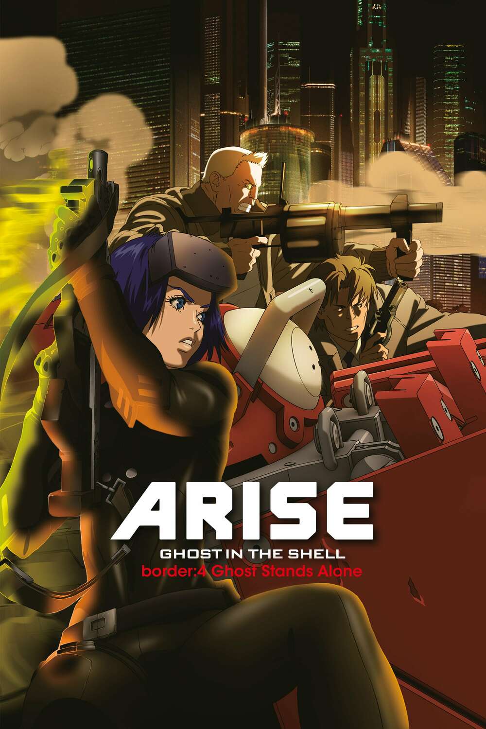 Ghost in the Shell Arise - Border 4: Ghosts Stand Alone poster and Letterboxd link