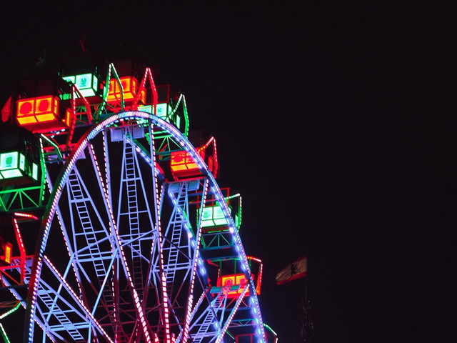 At the heart of Berlin’s lively winter celebrations, a grand Ferris wheel tur...