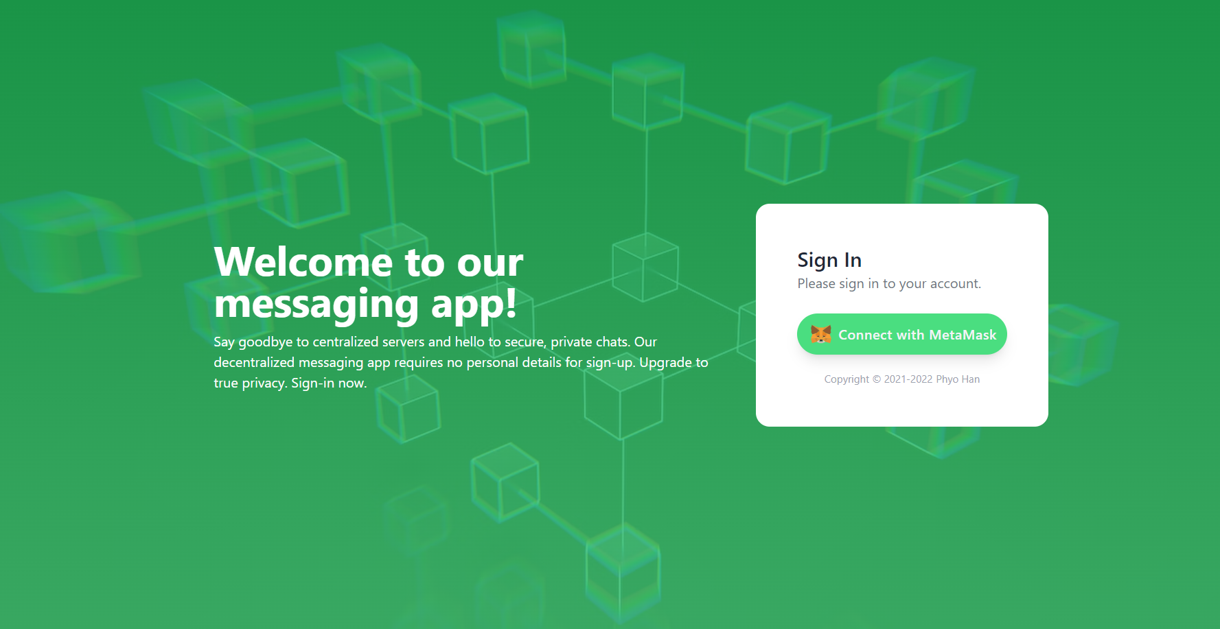 GitHub - talha-amin/Decentralized-Chat-App: A messaging app that ...