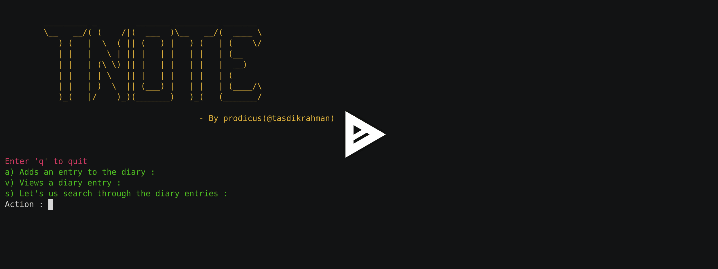 asciicast