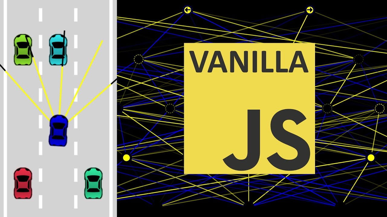 Self-driving car - No libraries - JavaScript course