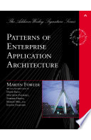 Book cover of Patterns of Enterprise Application Architecture