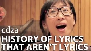 History Of Lyrics That Aren't Lyrics
