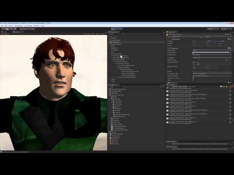 Exporting from Fuse to Face Plus in Unity