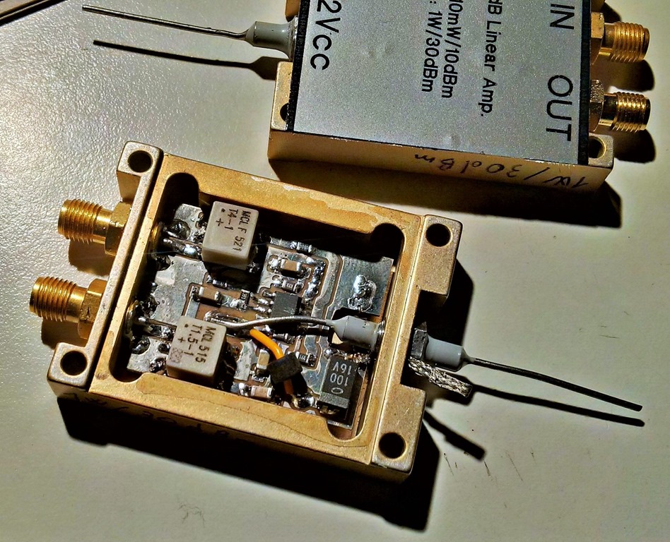 OPA2677 in it’s shielded case