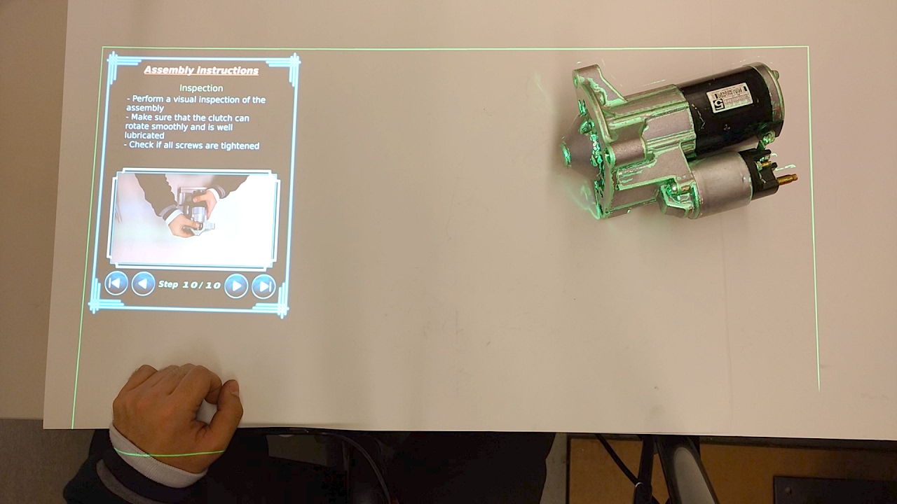 Immersive natural interaction for assisted assembly operations