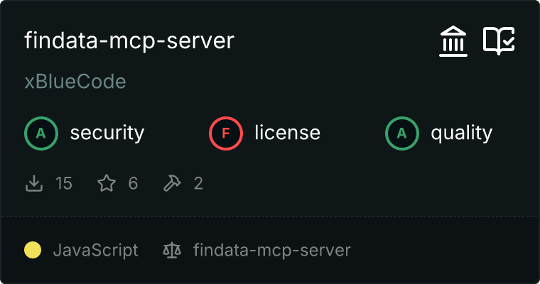 findata-mcp-server MCP server