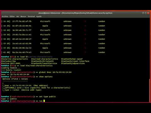 HomePwn. Bluetooth Low-Energy PoC & Hacking