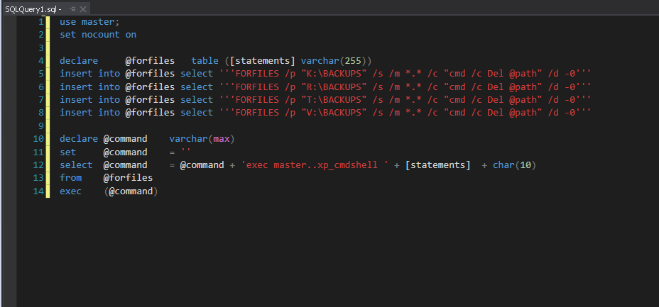 GitHub - mikesdatawork/Use-SQL-FORFILES-For-Backup-File-Management: Use ...