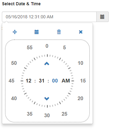 Clock-like time-picker for Bootstrap 4 and Bootstrap 3