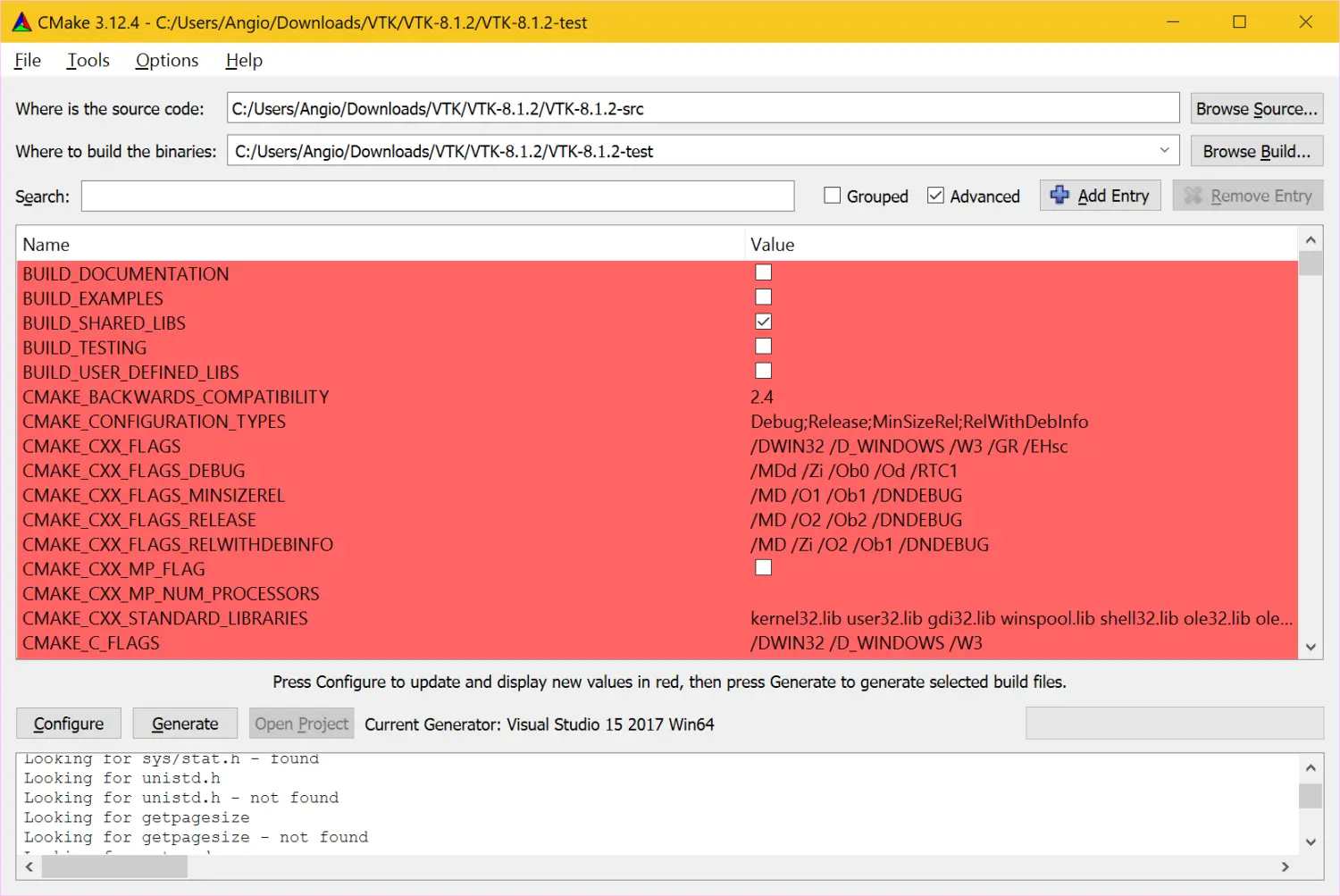 CMake Configuration