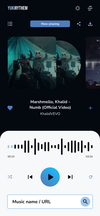 YUKIRYTHEM app screenshot