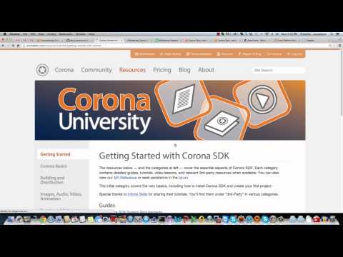 Corona SDK on OUYA Intro