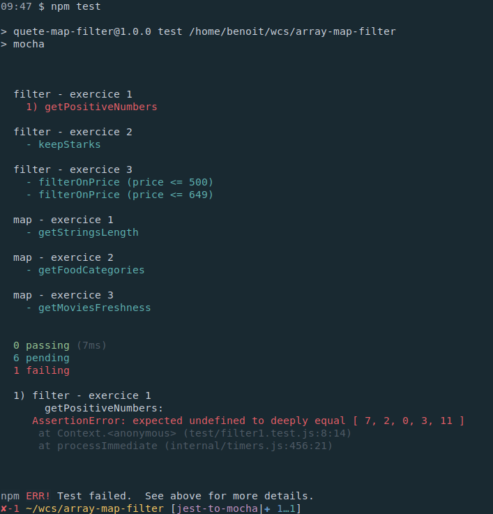 Github feals javascript filter and map