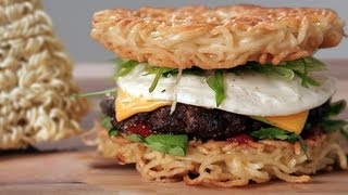 Make a Ramen Burger at Home! | Food Trends | Food How To