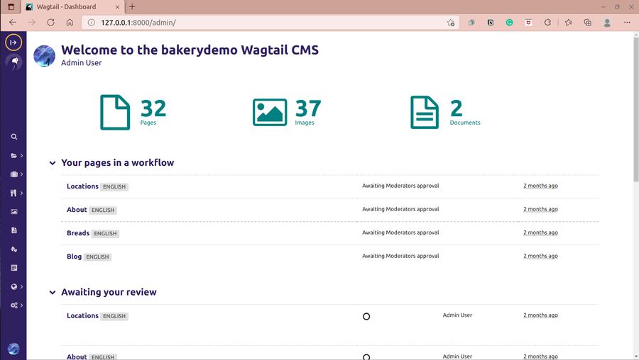 GSoC UX Unification - Dashboard 4.0