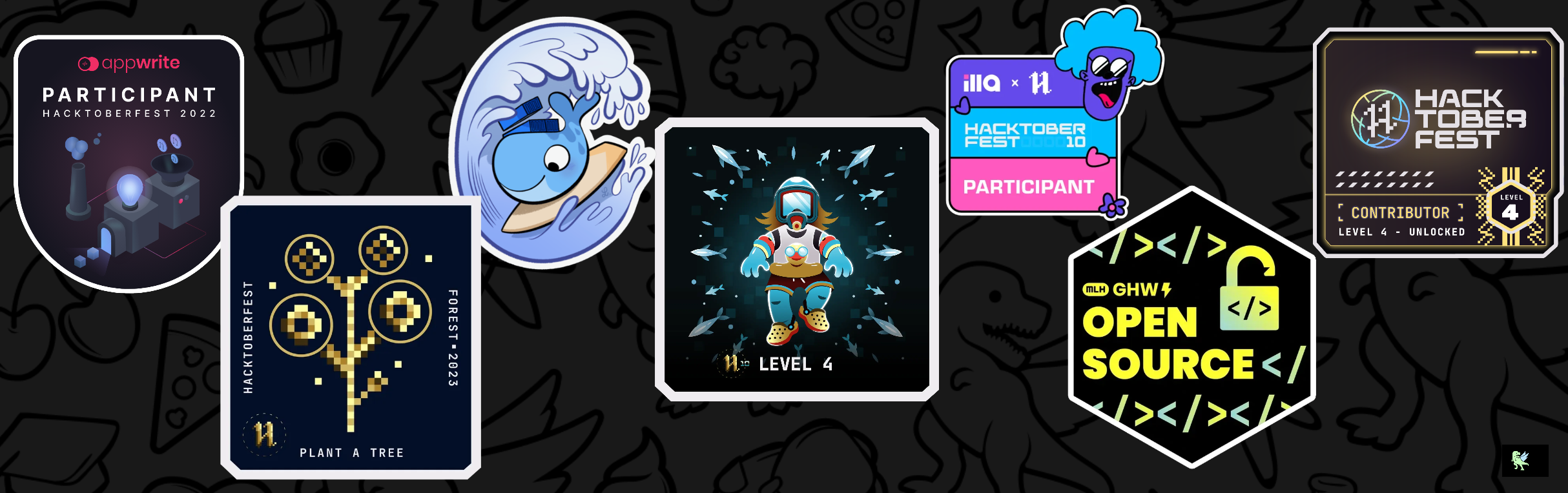 An image of @tanay_boiii's Holopin badges, which is a link to view their full Holopin profile