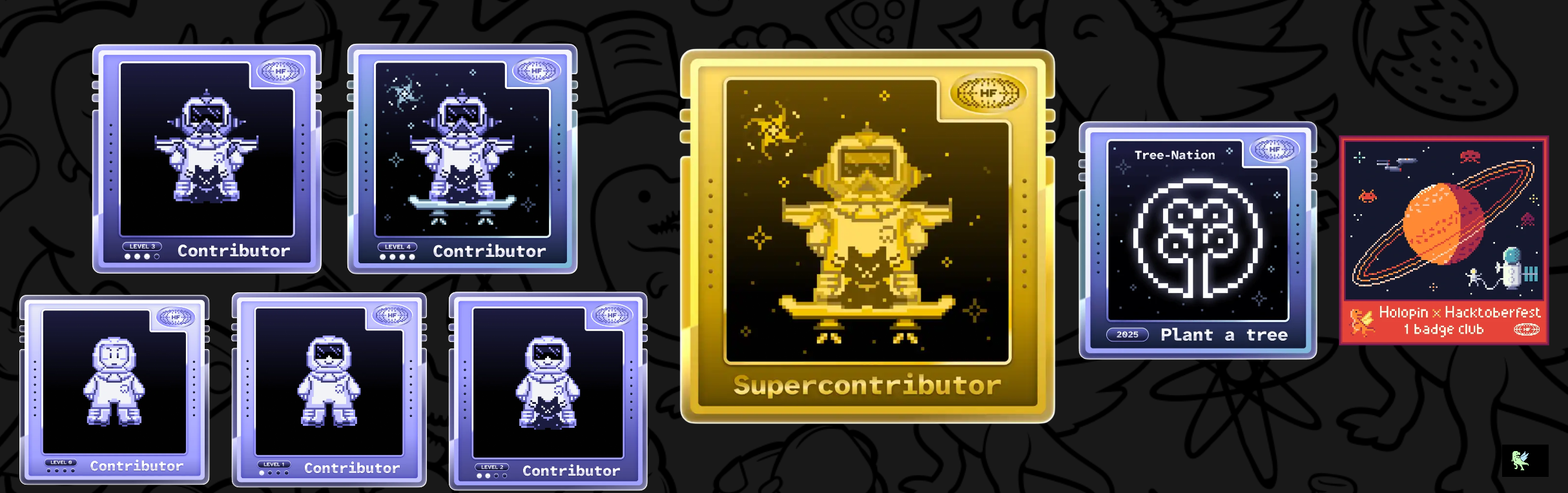 An image of @manasdutta04's Holopin badges, which is a link to view their full Holopin profile