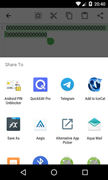 Sharing an Admin key text to the App (Android PIN Unblocker).