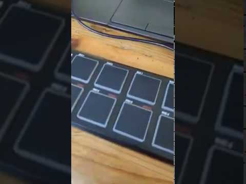 Video of demo of the midi keyboard soundboard