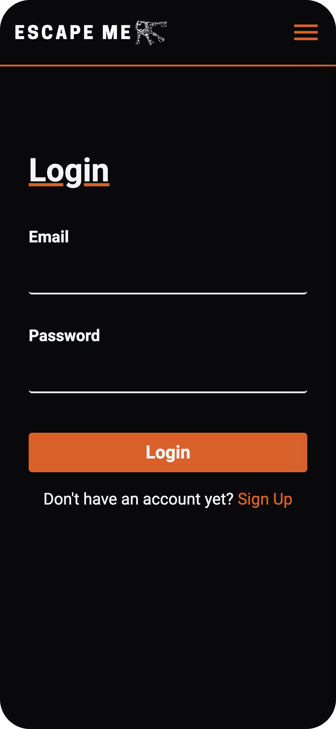 Login Page