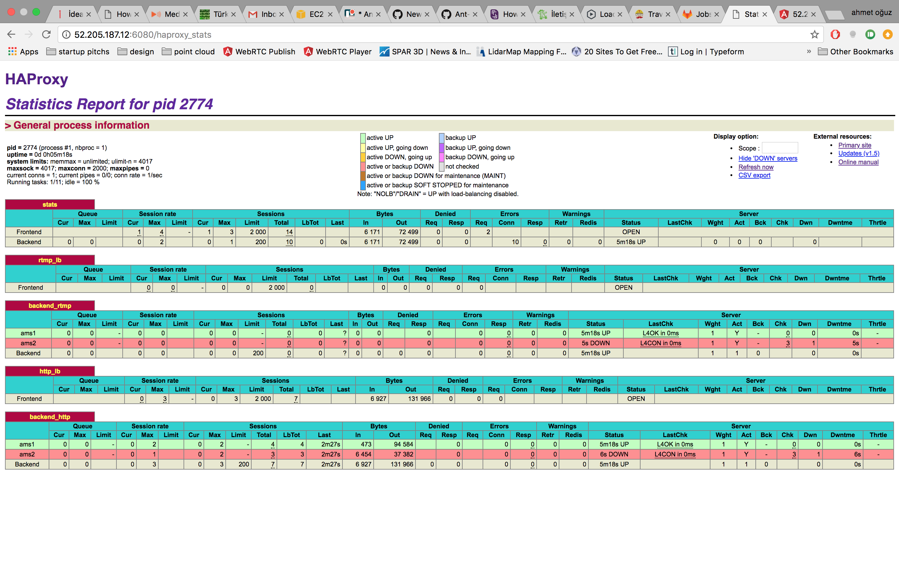 HAProxy Stats Panel