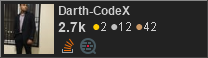 profile for Darth-CodeX on Stack Exchange, a network of free, community-driven Q&A sites