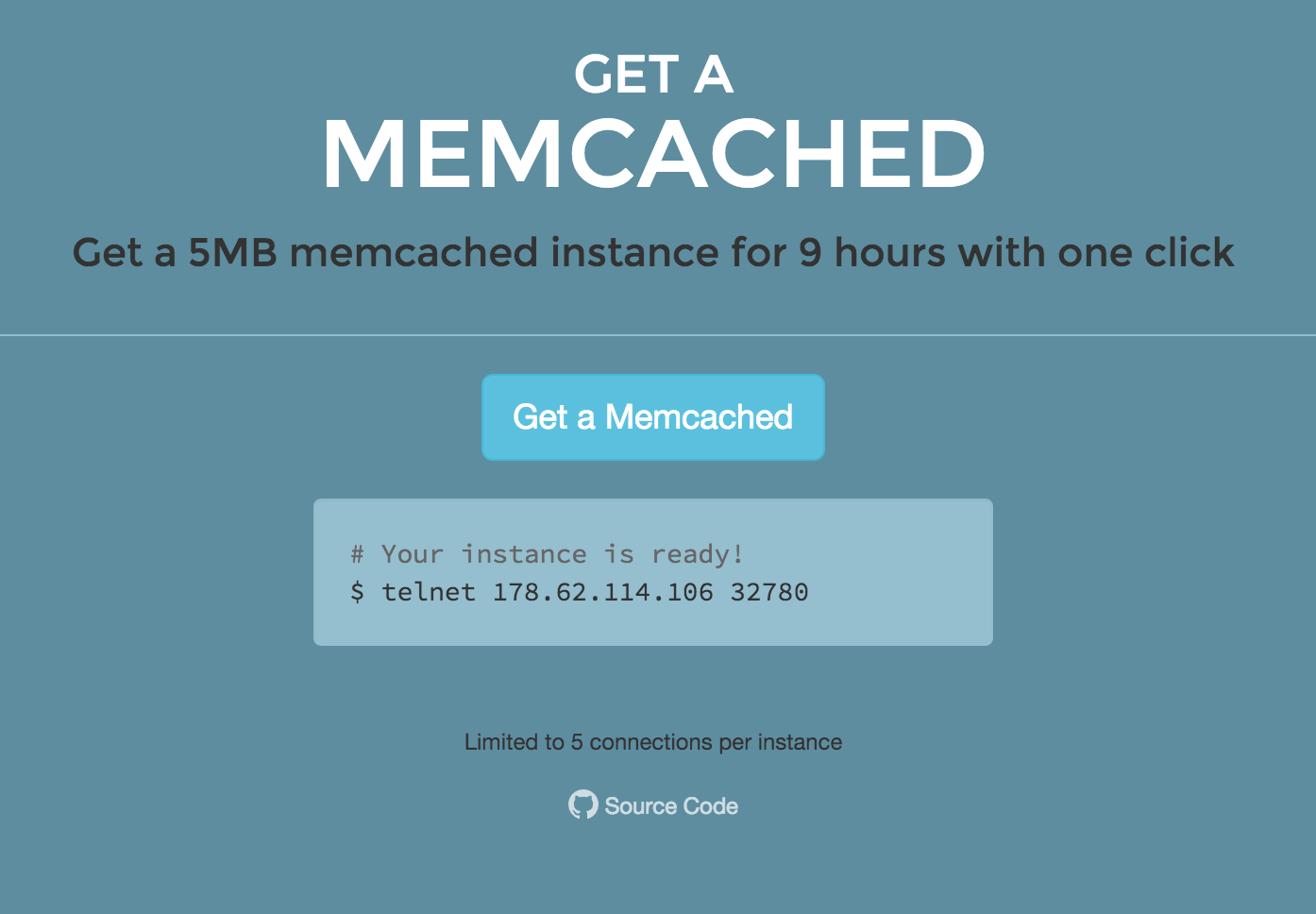 Get A Memcached