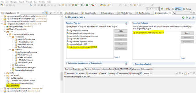 Pongo dependency addition