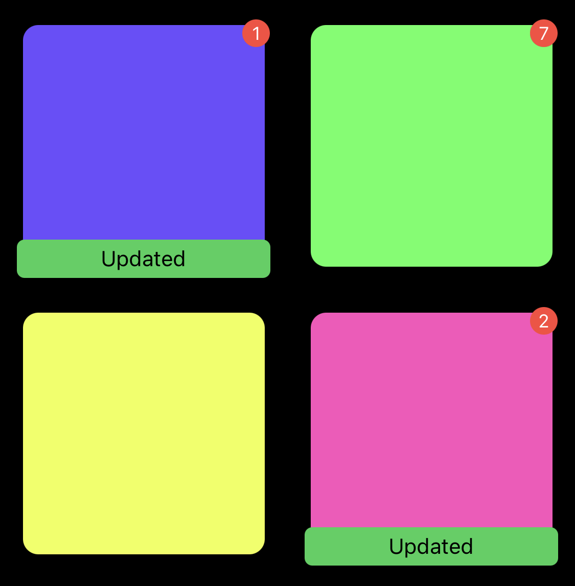 Compositional Layout - supplementary views example